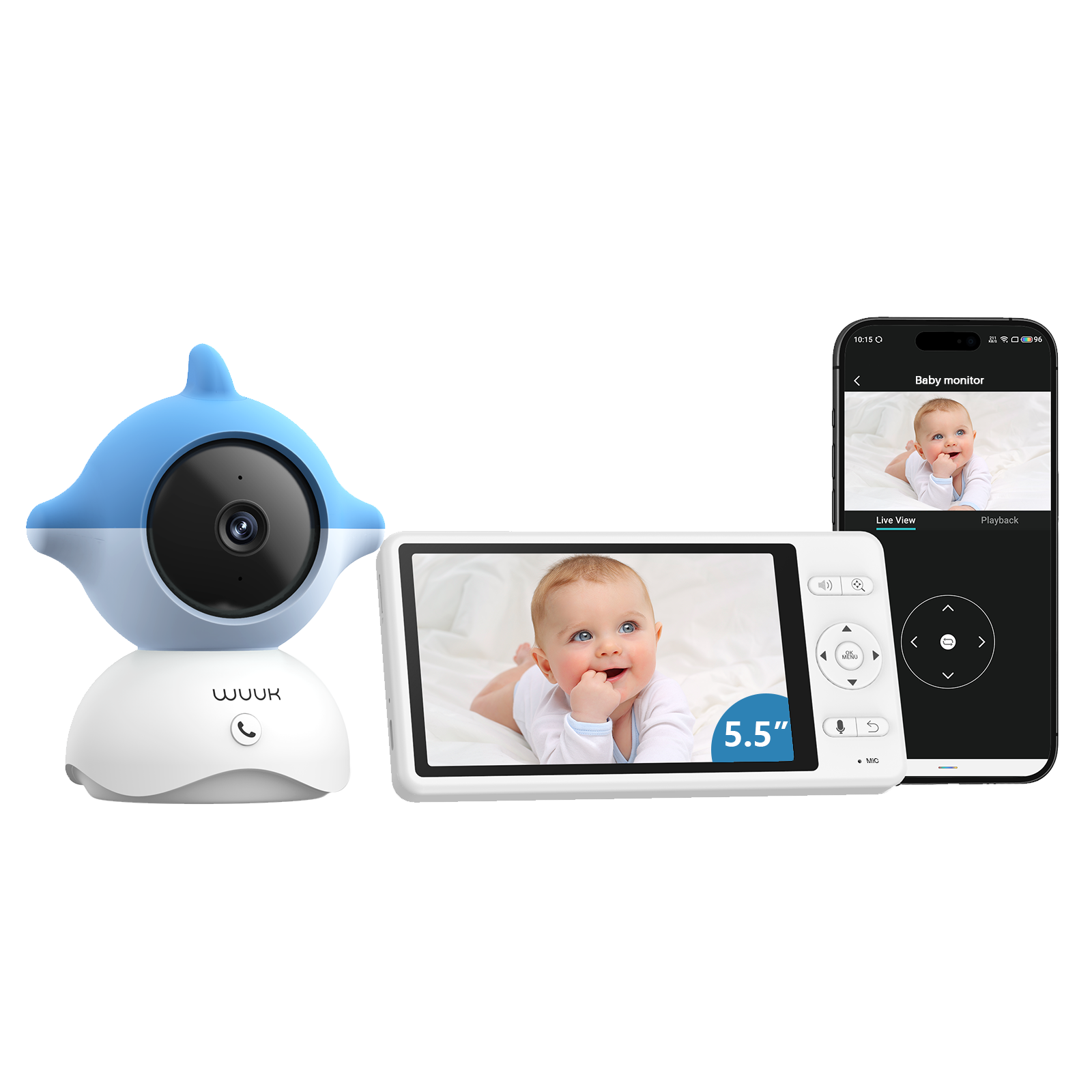 WUUK Video Baby Monitor