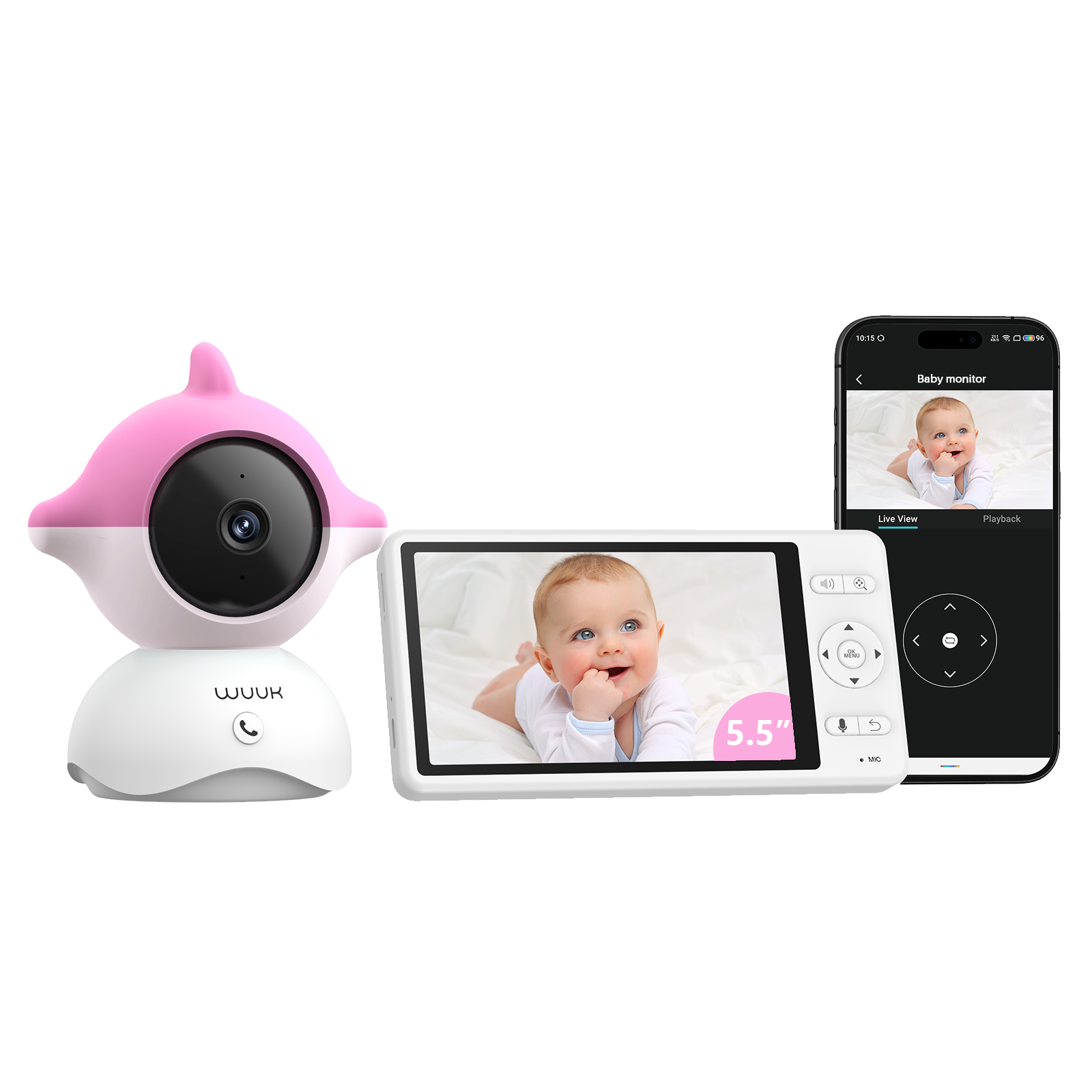 WUUK Video Baby Monitor